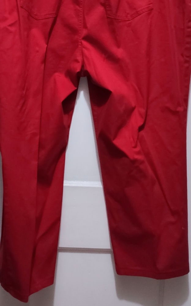 SALE!  Plus Size Red Pants NWOT - Picture 4 of 12